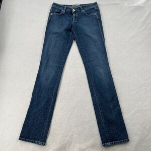 ARMANI EXCHANGE Jeans Women's Blue Denim Straight Pants Size 2